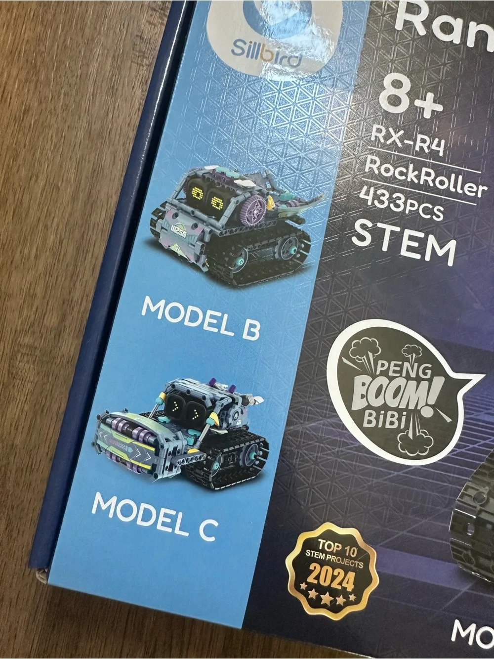 NEW! Sillbird STEM Ranger-X Rockroller, Robotics, RX-R4, Gift, Ages 8+, 433pcs.